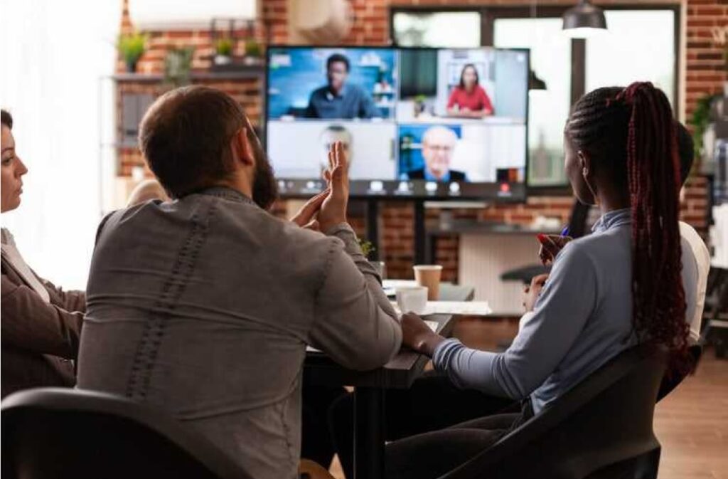 online conference meeting